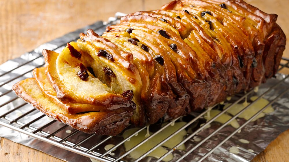 CherryOrange PullApart Breakfast Bread recipe from