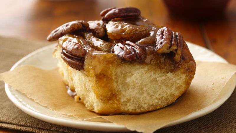 Caramel-Pecan Sticky Rolls (lighter recipe)