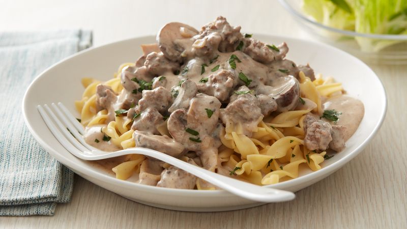 Hamburger stroganoff