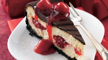Chocolate-Cherry Cheesecake