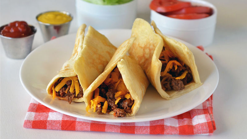 Cheeseburger Crescent Melts