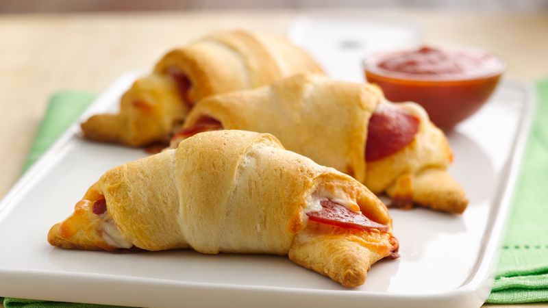 Croissants pepperoni fromage