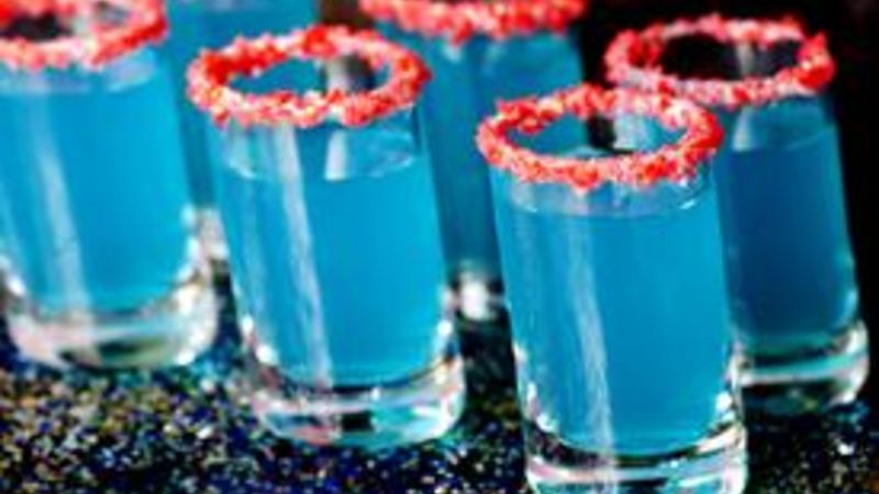 Blue Kamikaze Shots Recipe - Tablespoon.com