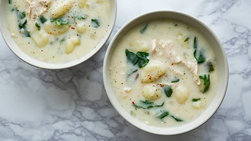 How to Make Creamy Chicken and Gnocchi Soup Video - Tablespoon.com