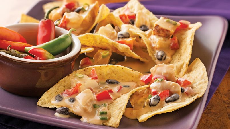 Spicy Chicken Nachos