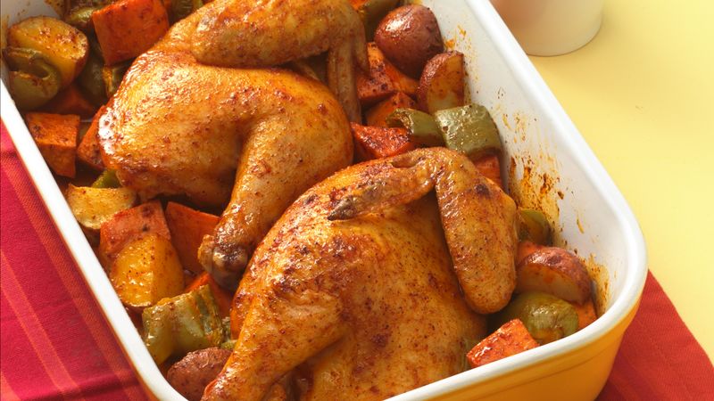 Roast Cornish Hen with Vegetables Recipe - Pillsbury.com