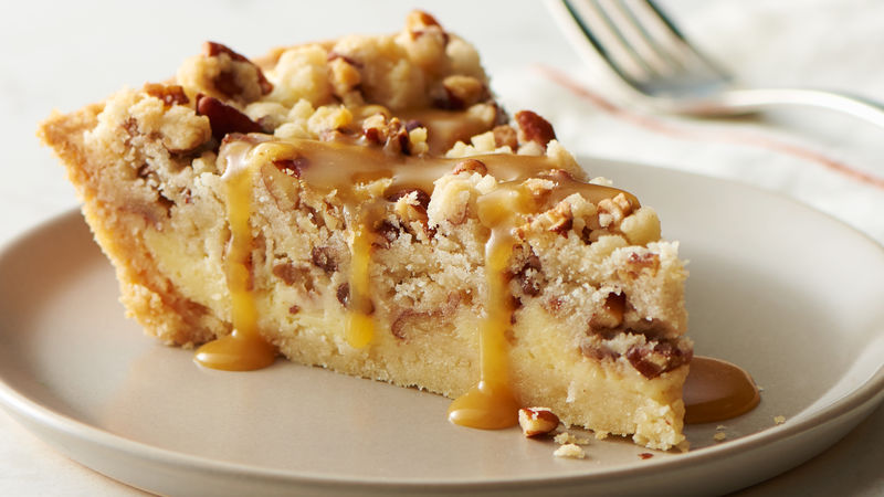 Brown Sugar-Pecan Cheesecake Pie