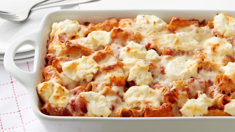 Italian Baked Pasta Recipe Bettycrocker Com