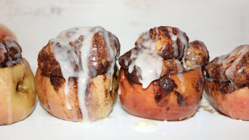 Monkey Bread-Stuffed Apples