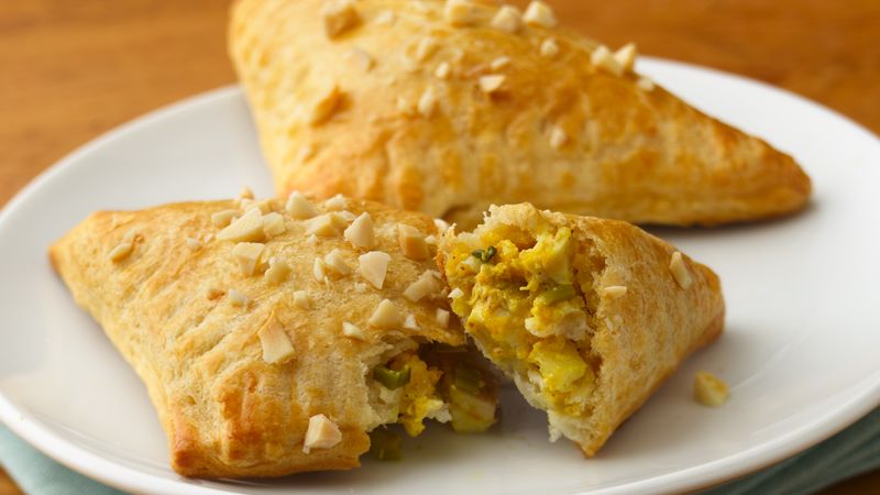 Curry Chicken Triangles