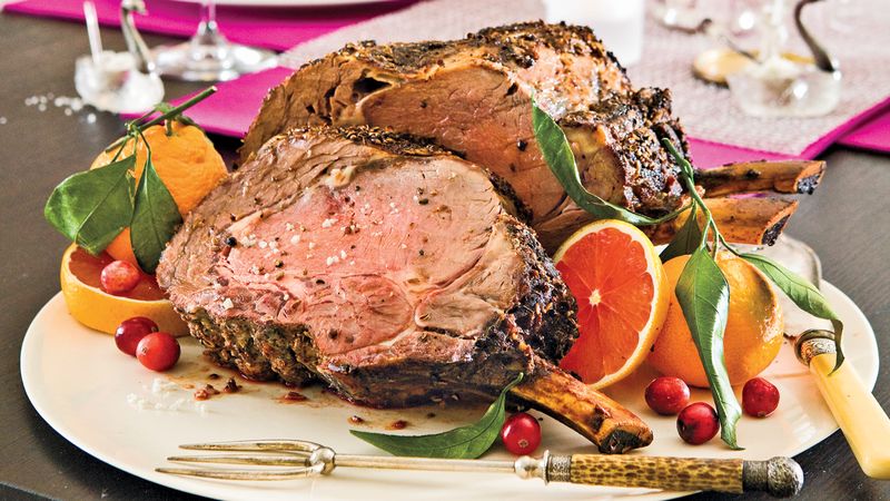 Fennel-Crusted Rib Roast