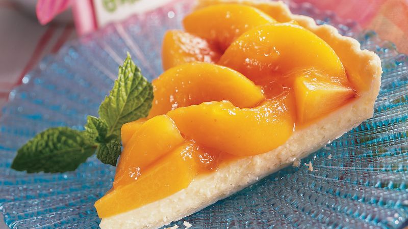 Amaretto Peach Tart