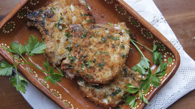 Panko Breaded Pork Chops 