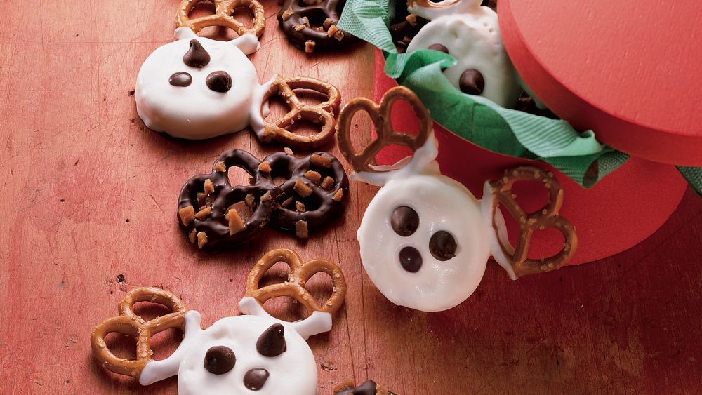 Chocolate Toffee Pretzels recipe from