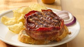 Grilled Meatloaf Patties