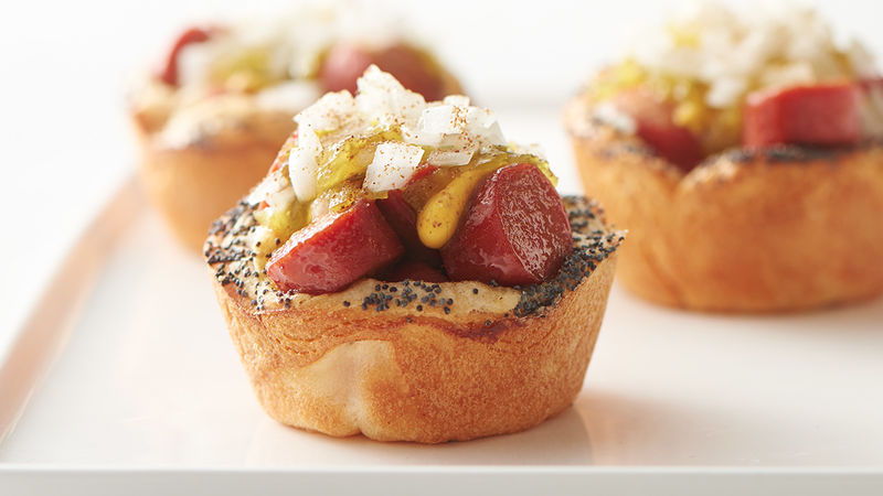 Chicago-Style Hot Dog Cups