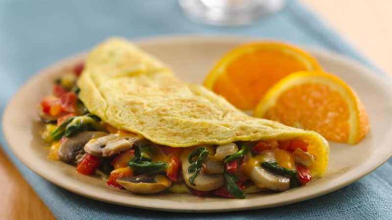 how vegetables omelet