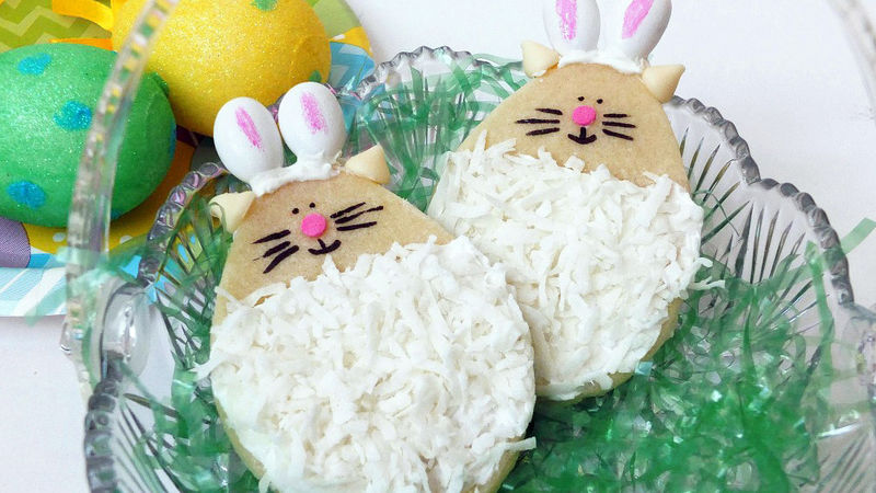 Easter Cat Cookies