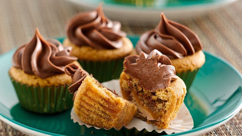 3-Ingredient Secret-Center Cookie Cups