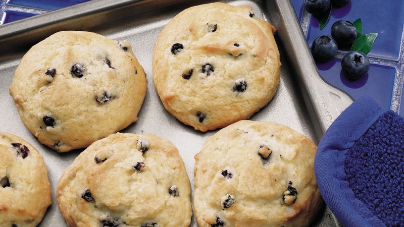 Wild Blueberry Muffin Tops recipe from Betty Crocker