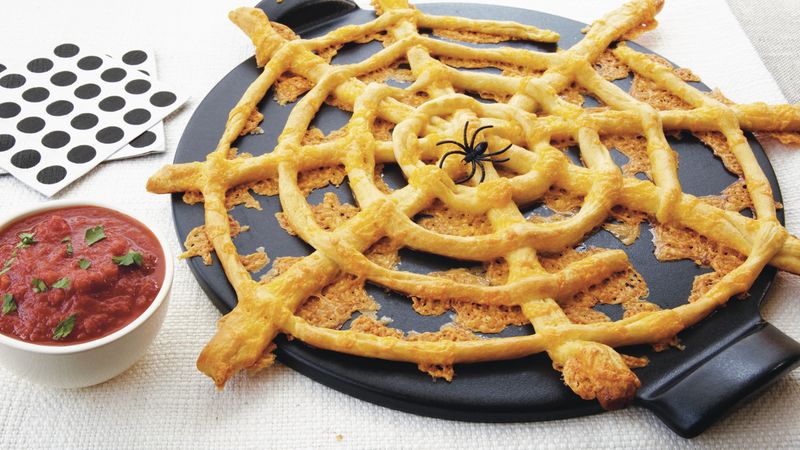 Pull Apart Web Cheese Sticks Recipe Pillsbury Com