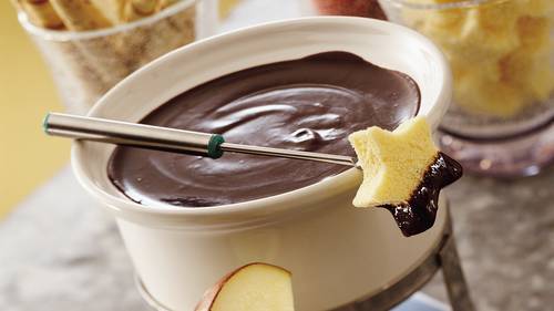 Dark Chocolate Raspberry Fondue image