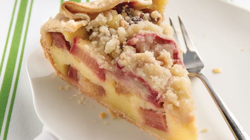 Country Rhubarb Crostata