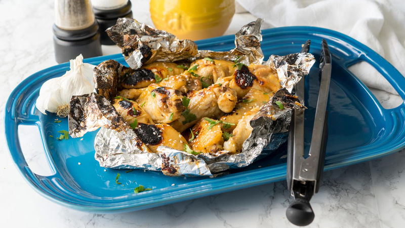 Honey-Garlic Chicken Foil Pack