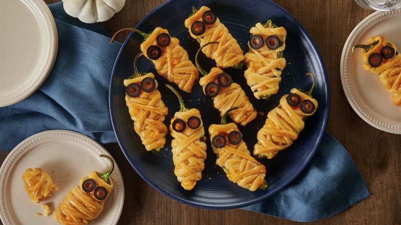 Mummy Jalapeño Poppers