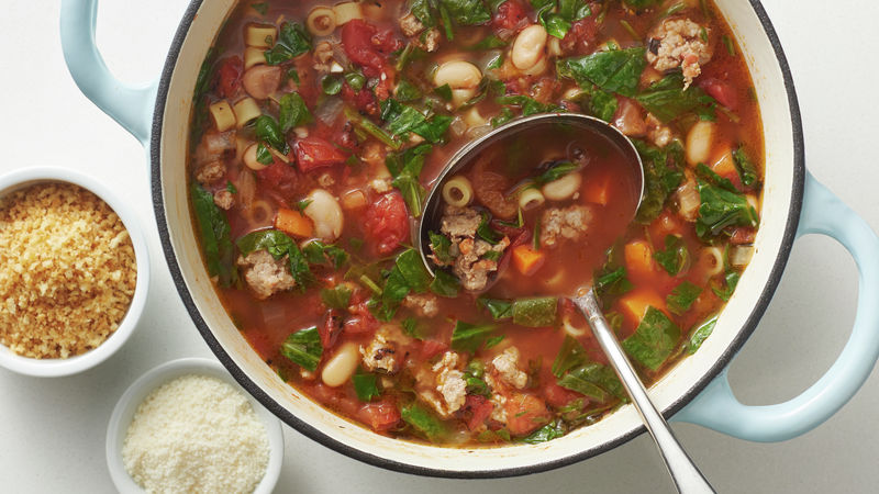 Tuscan Sausage Soup