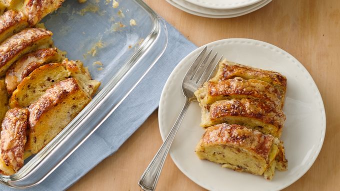 Overnight Cinnamon Roll French Toast Bake
