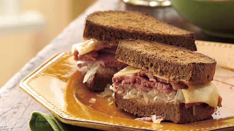 Slow-Cooker Reuben Sandwiches