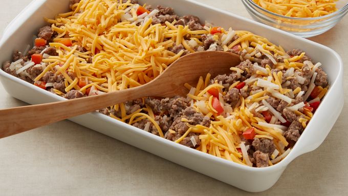 Impossibly Easy Breakfast Bake (Crowd Size) Recipe - BettyCrocker.com