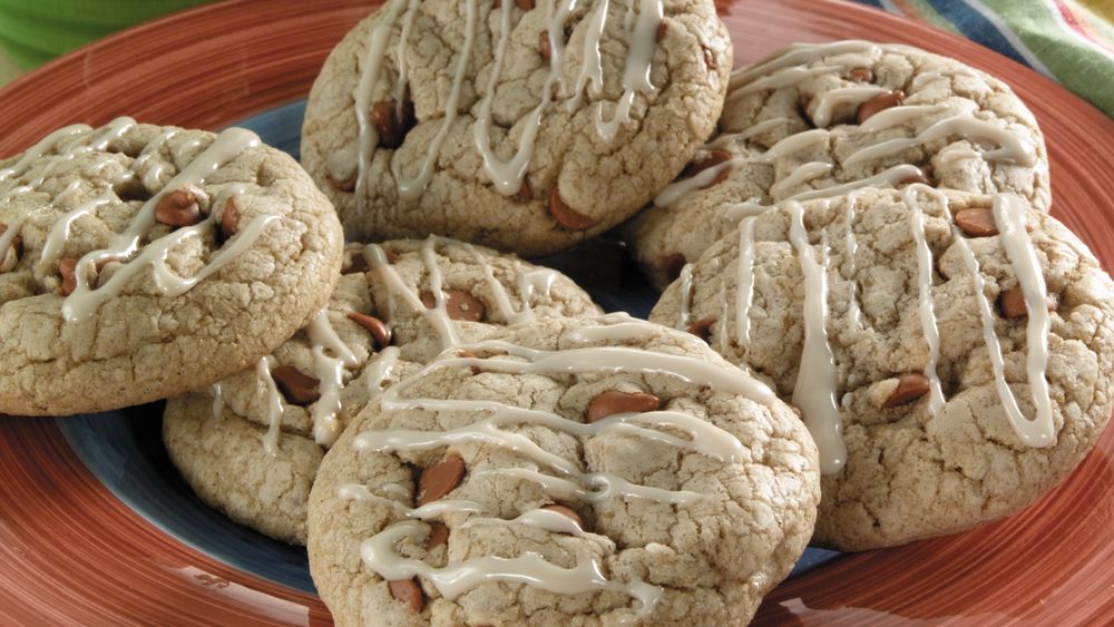 Glazed CinnamonMocha Cookies recipe from