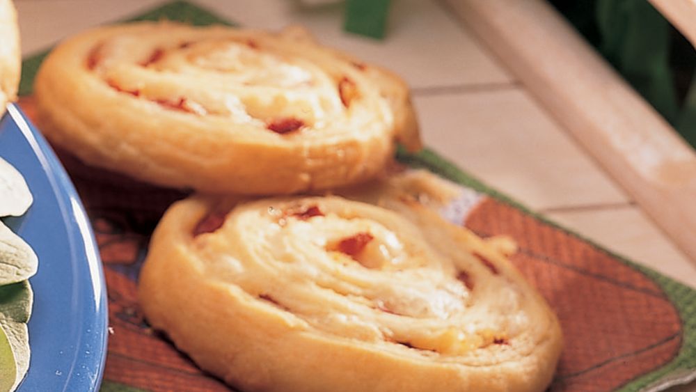 Cheese and Sauerkraut Pinwheels recipe from