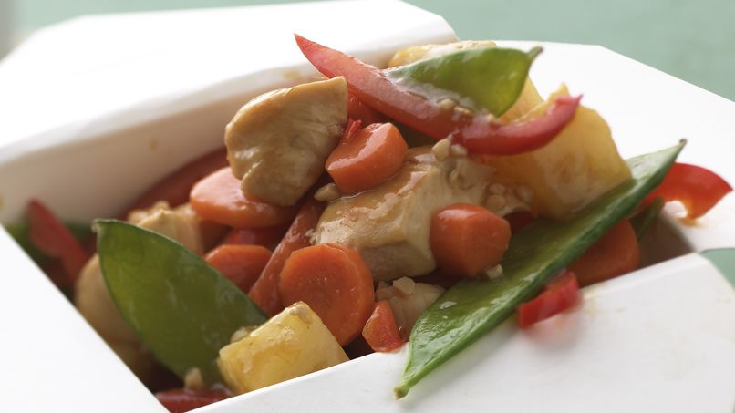 Chicken-Pineapple Stir-Fry