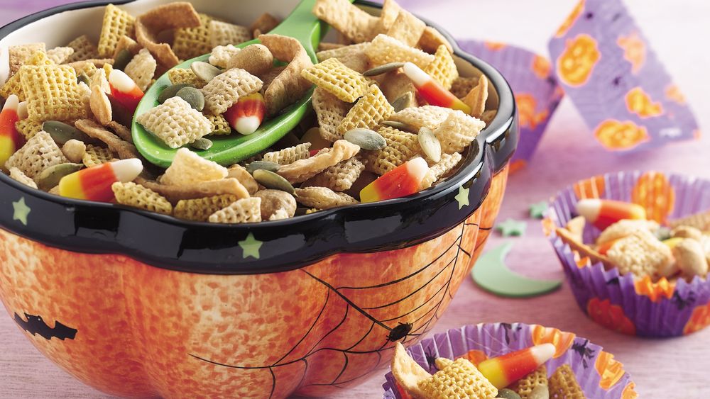 petrified pumpkin seed snack mix