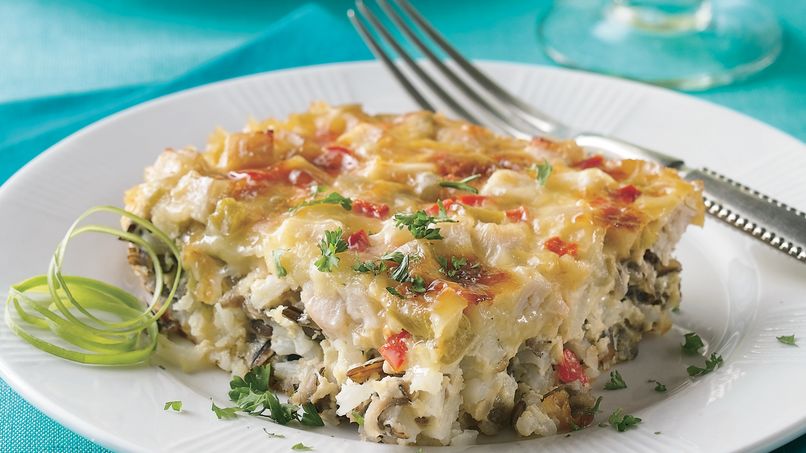 Wild Rice and Turkey Casserole