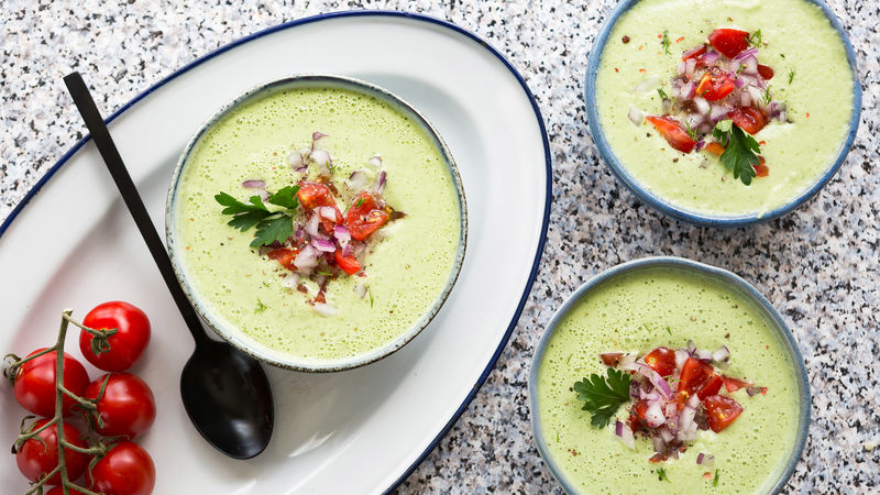 Cold Cucumber Soup