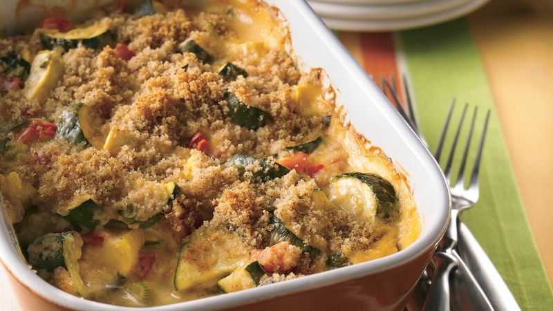 Summer Squash au Gratin