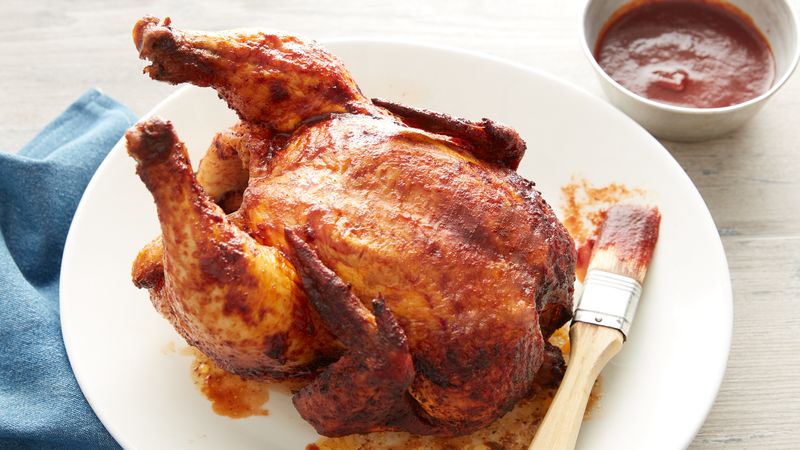 Barbecue Beer Can Chicken