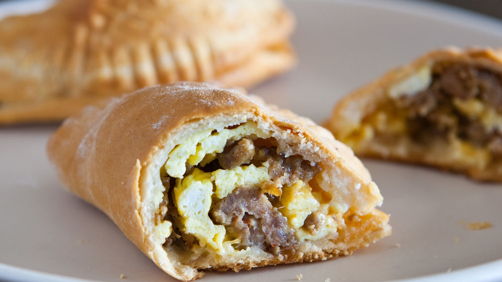 Sausage, Egg and Cheese Mini Hand Pies recipe from
