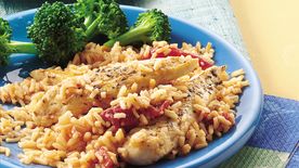 Quick Italian Chicken and Rice