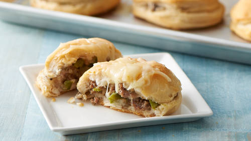 Philly Cheesesteak Biscuit Bombs