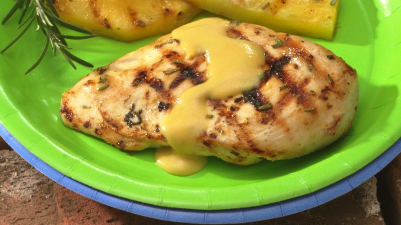 Pineapple-Glazed Chicken Breasts