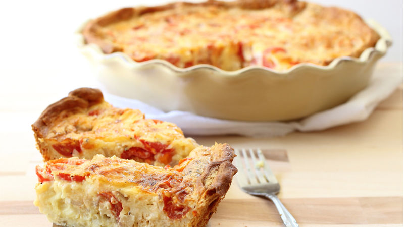 Tomato-Crescent Pie