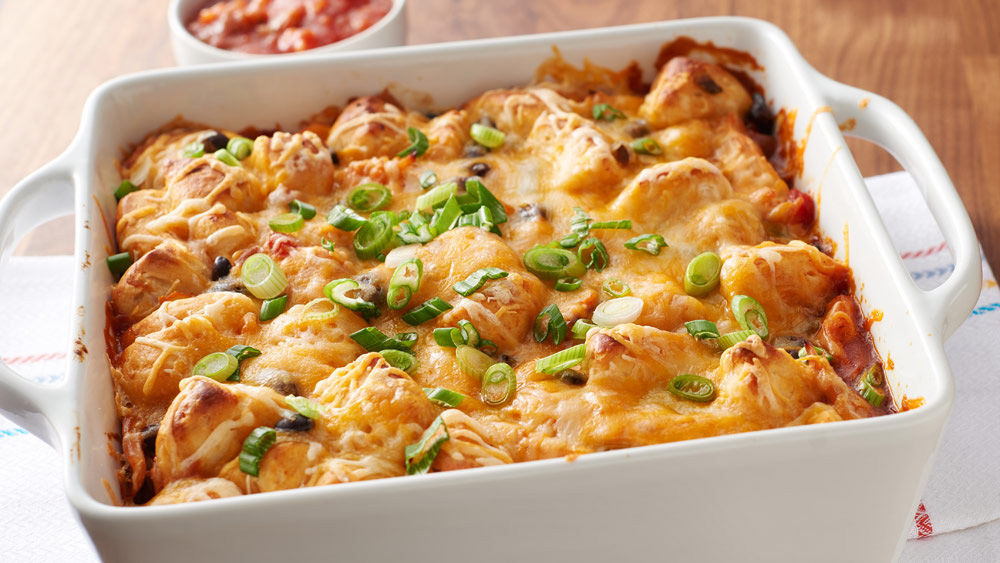 Chicken Enchilada BubbleUp Bake recipe from