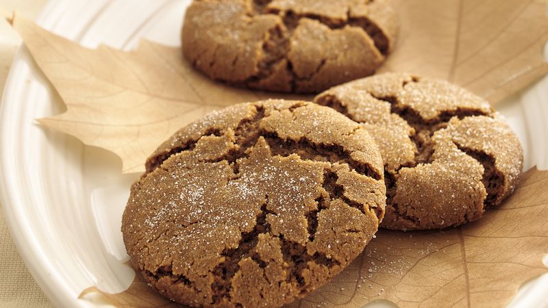 Soft Molasses Cookies Recipe Bettycrocker Com