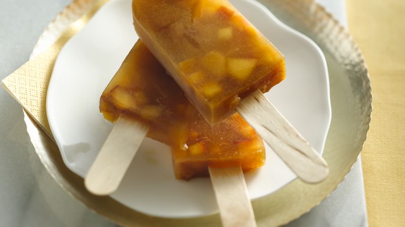 Peach Chai Spice Tea Pops
