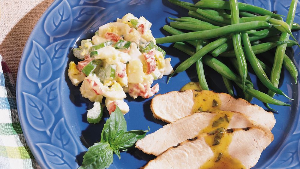 HoneyMustard Turkey Tenderloins recipe from